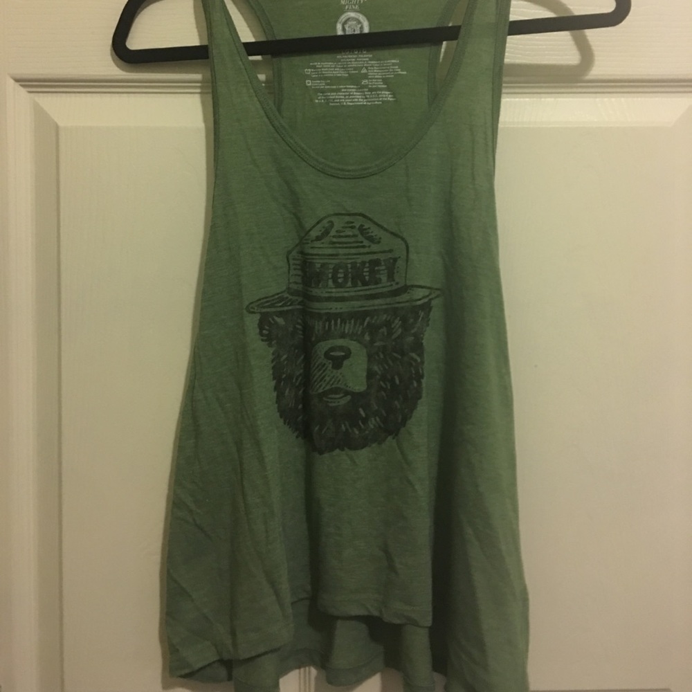 smokey the bear tank top